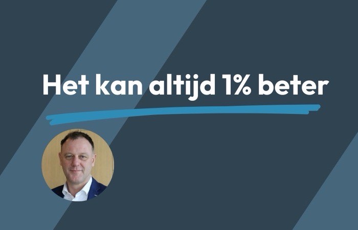 1% beter