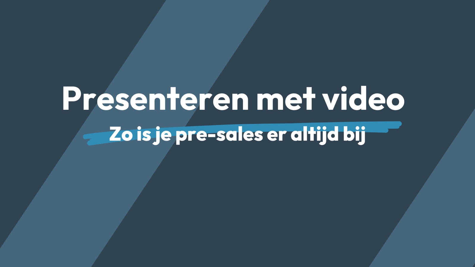 video's in presentatie