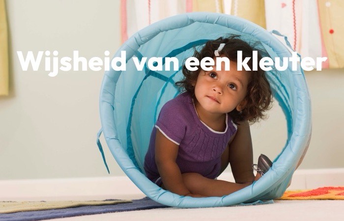 Wijsheid van een kleuter